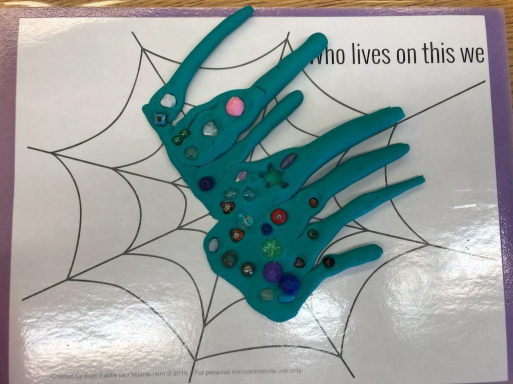 clay spider