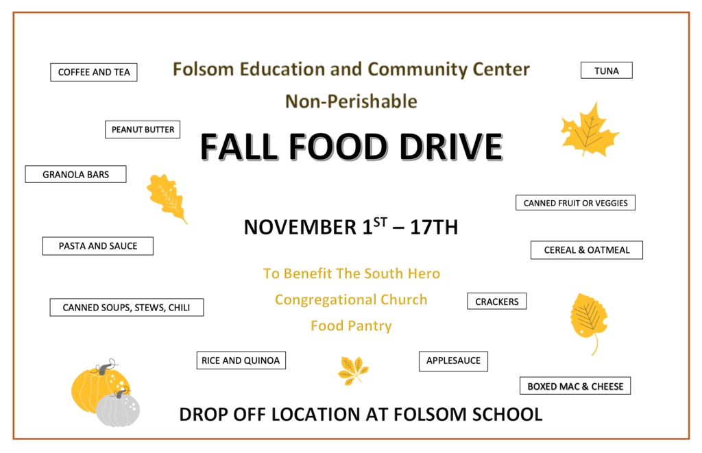 Food Drive poster