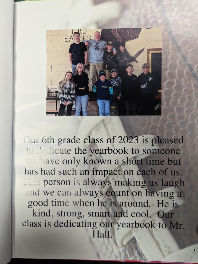yearbook dedication page